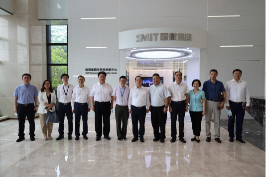 深圳市人大常委会骆文智主任一行赴国微集团调研